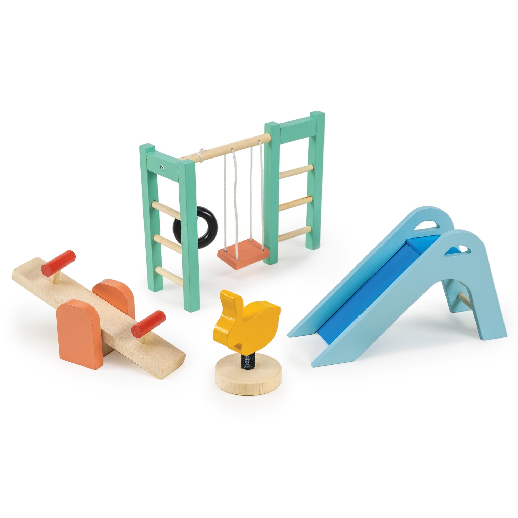 Playground Set - Mentari - Sustainable Wooden Toys Made in Indonesia - Eco - Friendly Play