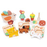 24 Months Garden Playtime Set - Mentari - Sustainable Wooden Toys Made in Indonesia - Eco - Friendly Play