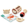 6 Months Garden Playtime Set - Mentari - Sustainable Wooden Toys Made in Indonesia - Eco - Friendly Play