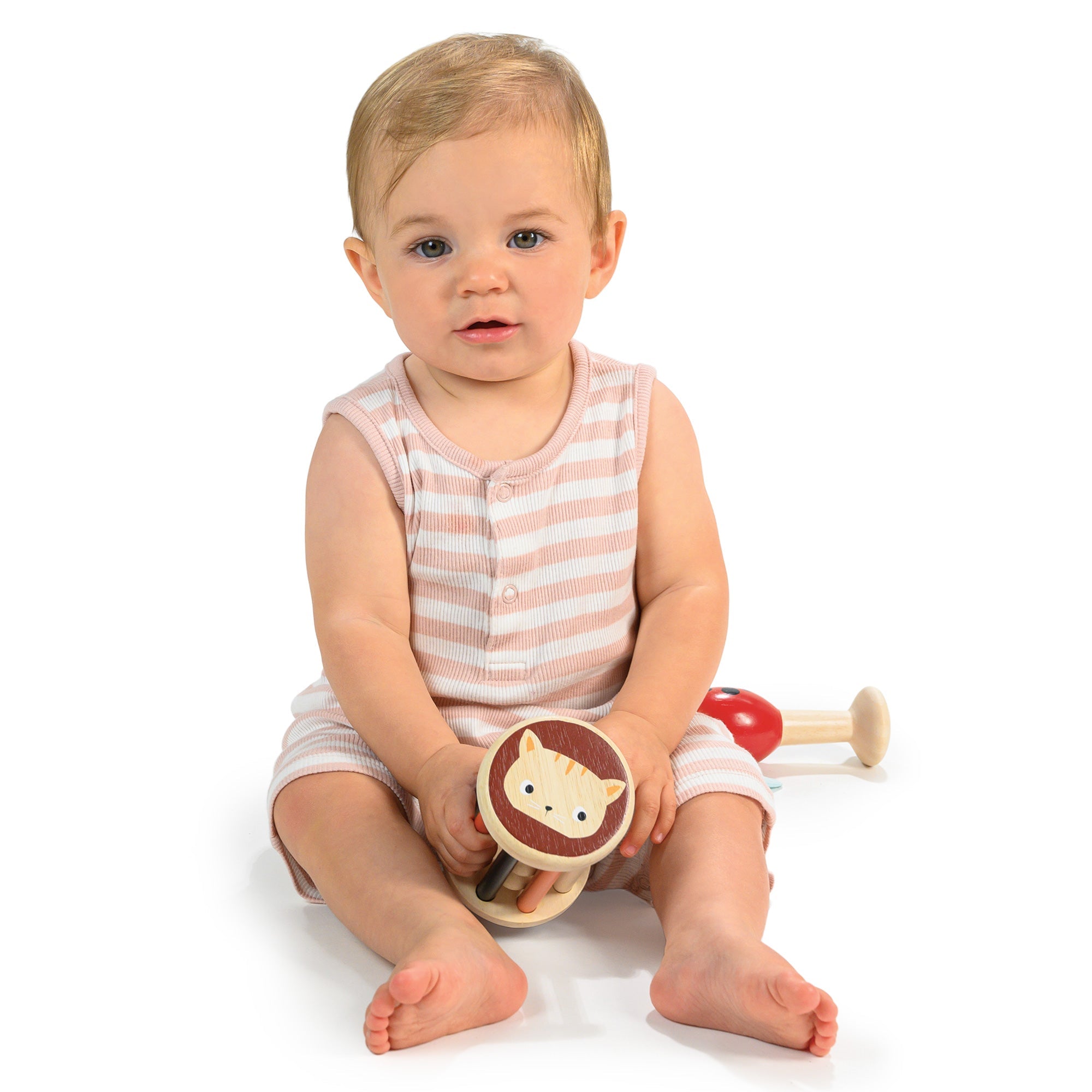 Wooden Baby Playtime Set for 6 Month Olds | Mentari