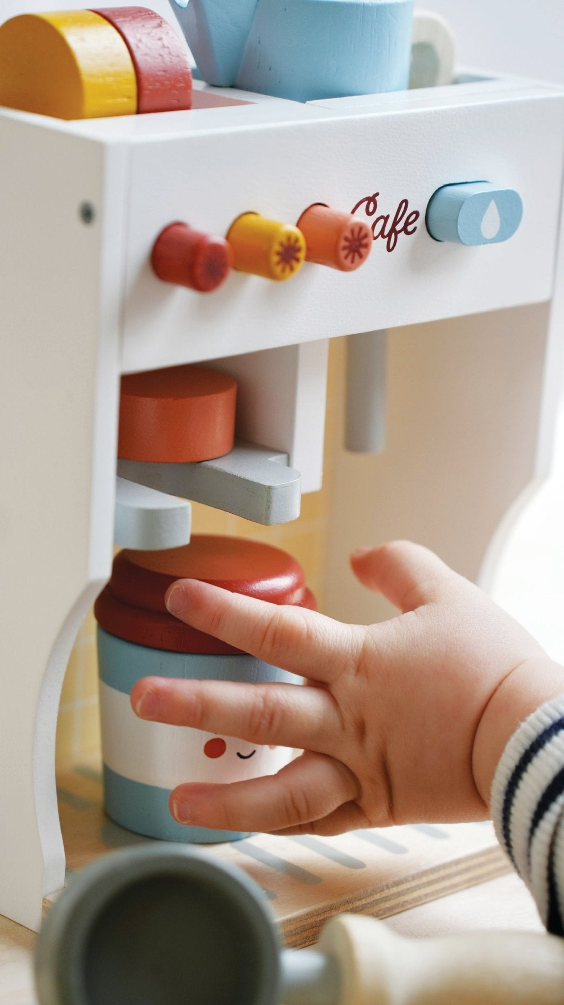 Barista Set - Mentari - Sustainable Wooden Toys Made in Indonesia - Eco - Friendly Play