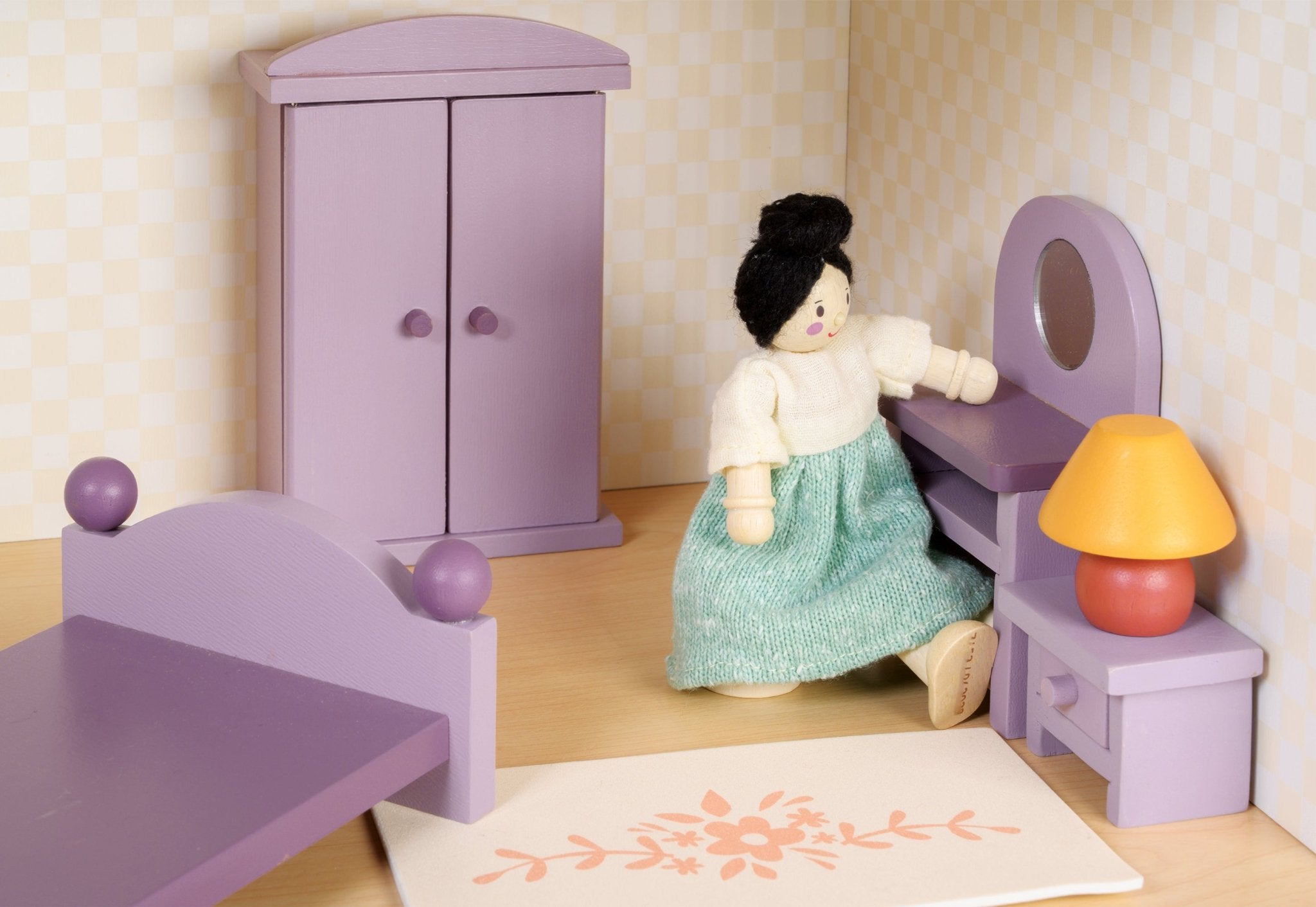 Bedroom - Mentari - Sustainable Wooden Toys Made in Indonesia - Eco - Friendly Play