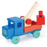 Blue Pick Up Truck - Mentari - Sustainable Wooden Toys Made in Indonesia - Eco - Friendly Play