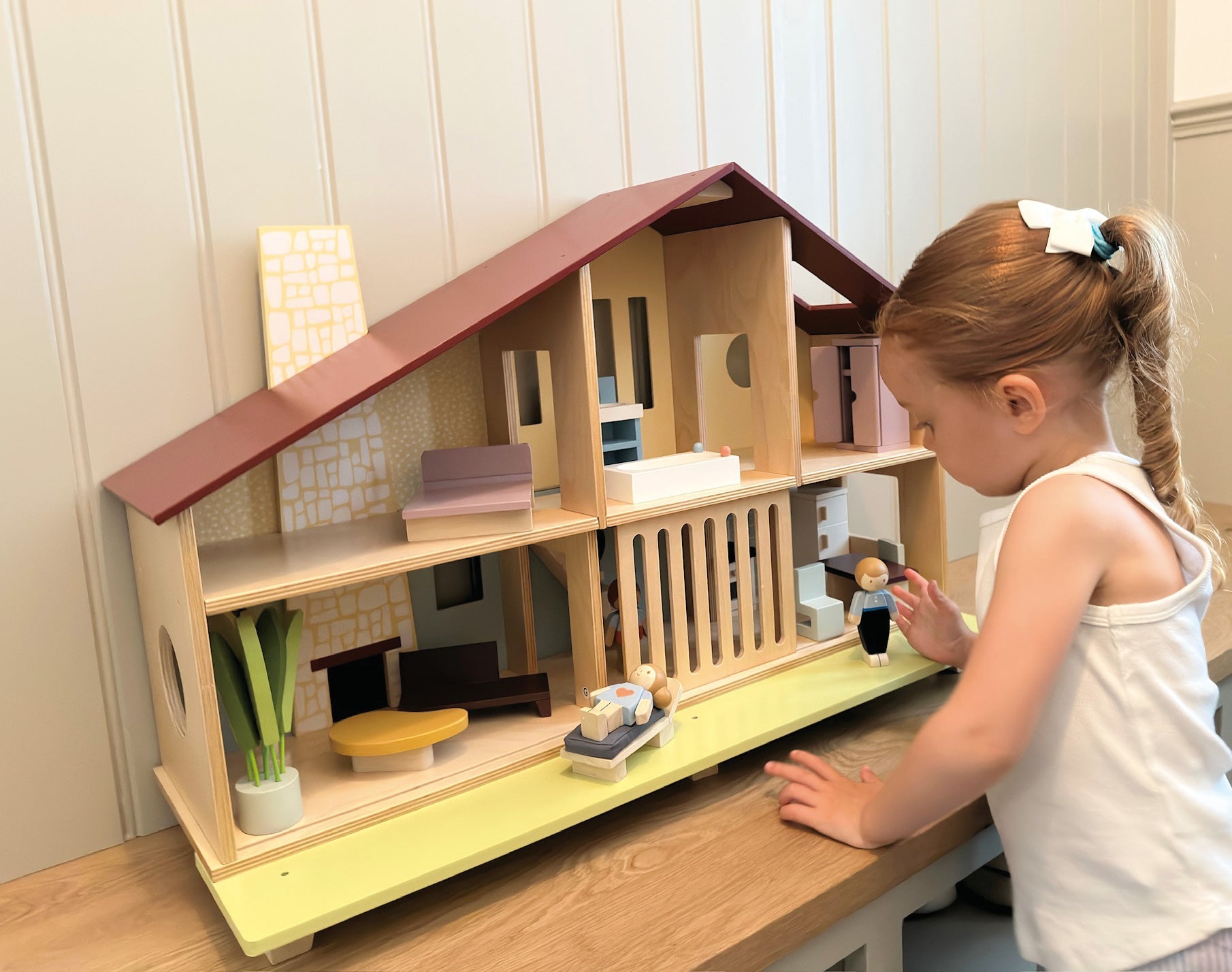 Cedar Chalet - Mentari - Sustainable Wooden Toys Made in Indonesia - Eco - Friendly Play