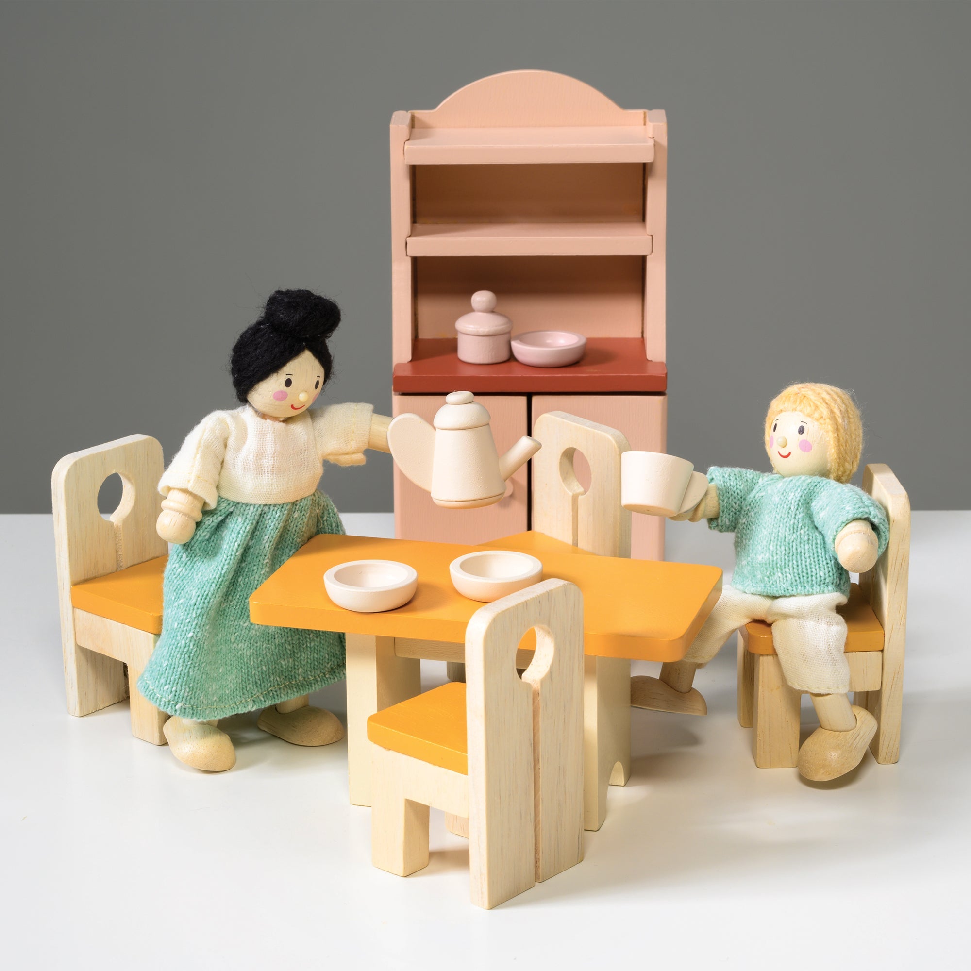 Dining room - Mentari - Sustainable Wooden Toys Made in Indonesia - Eco - Friendly Play