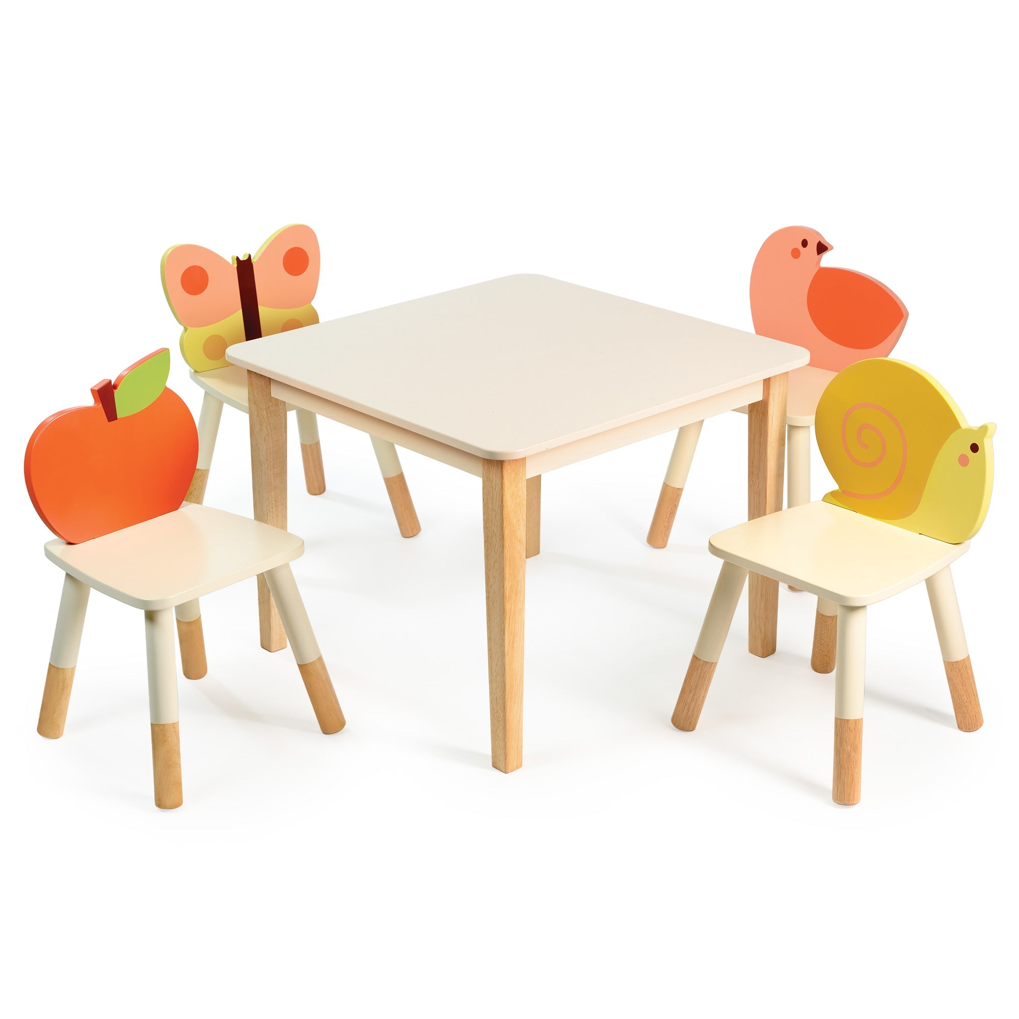 Garden Snail Chair - Mentari - Sustainable Wooden Toys Made in Indonesia - Eco - Friendly Play