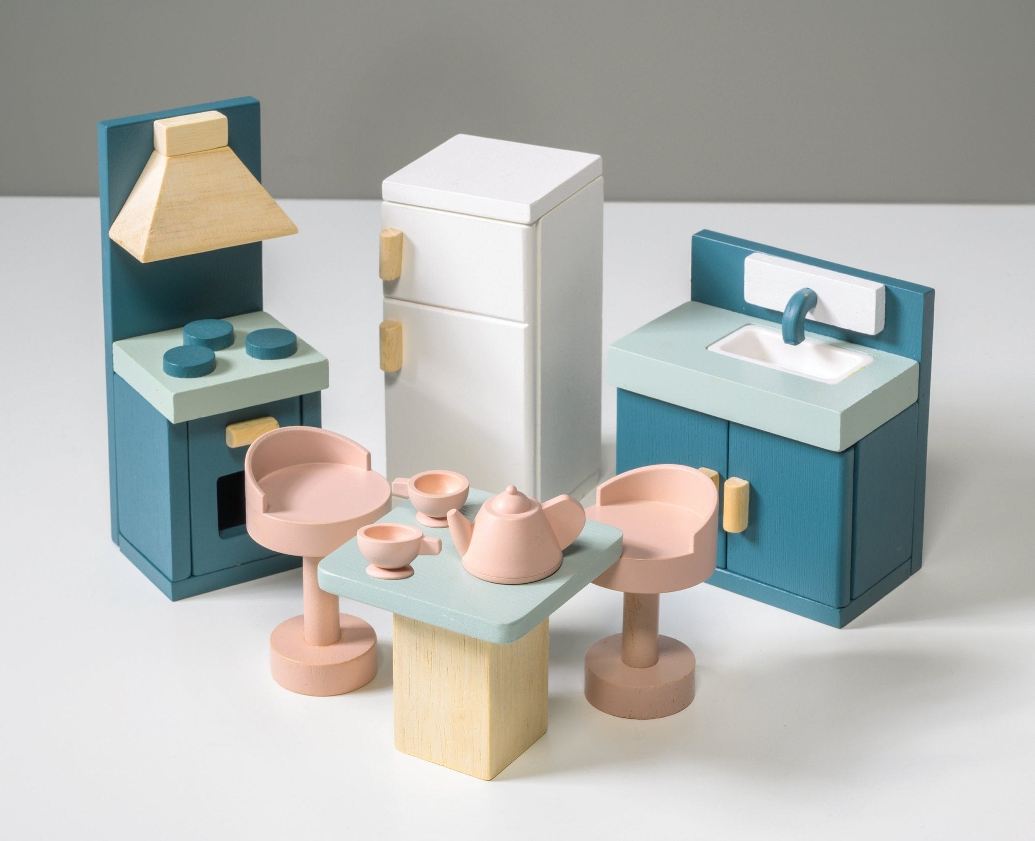 Kitchen - Mentari - Sustainable Wooden Toys Made in Indonesia - Eco - Friendly Play