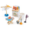 Laundry Set - Mentari - Sustainable Wooden Toys Made in Indonesia - Eco - Friendly Play
