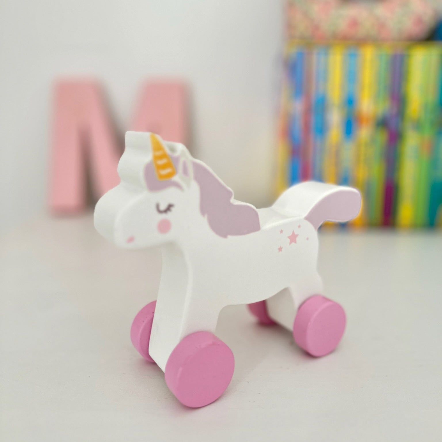 Magic Unicorn - Mentari - Sustainable Wooden Toys Made in Indonesia - Eco - Friendly Play