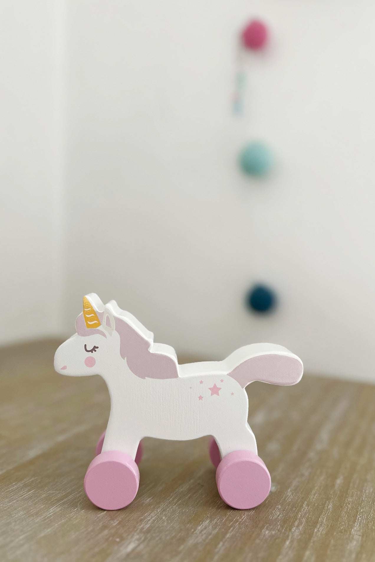 Magic Unicorn - Mentari - Sustainable Wooden Toys Made in Indonesia - Eco - Friendly Play