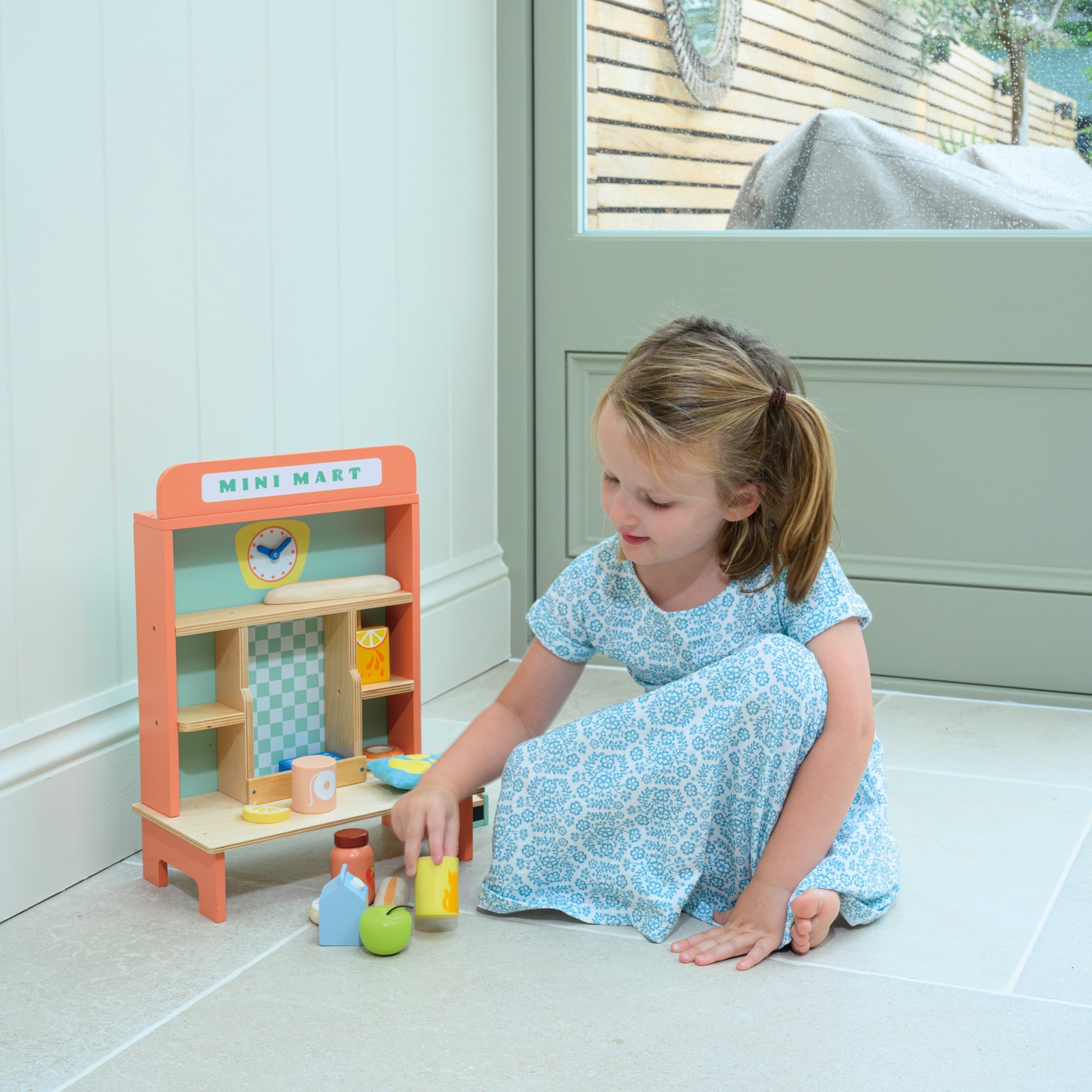 Mini Mart - Mentari - Sustainable Wooden Toys Made in Indonesia - Eco - Friendly Play