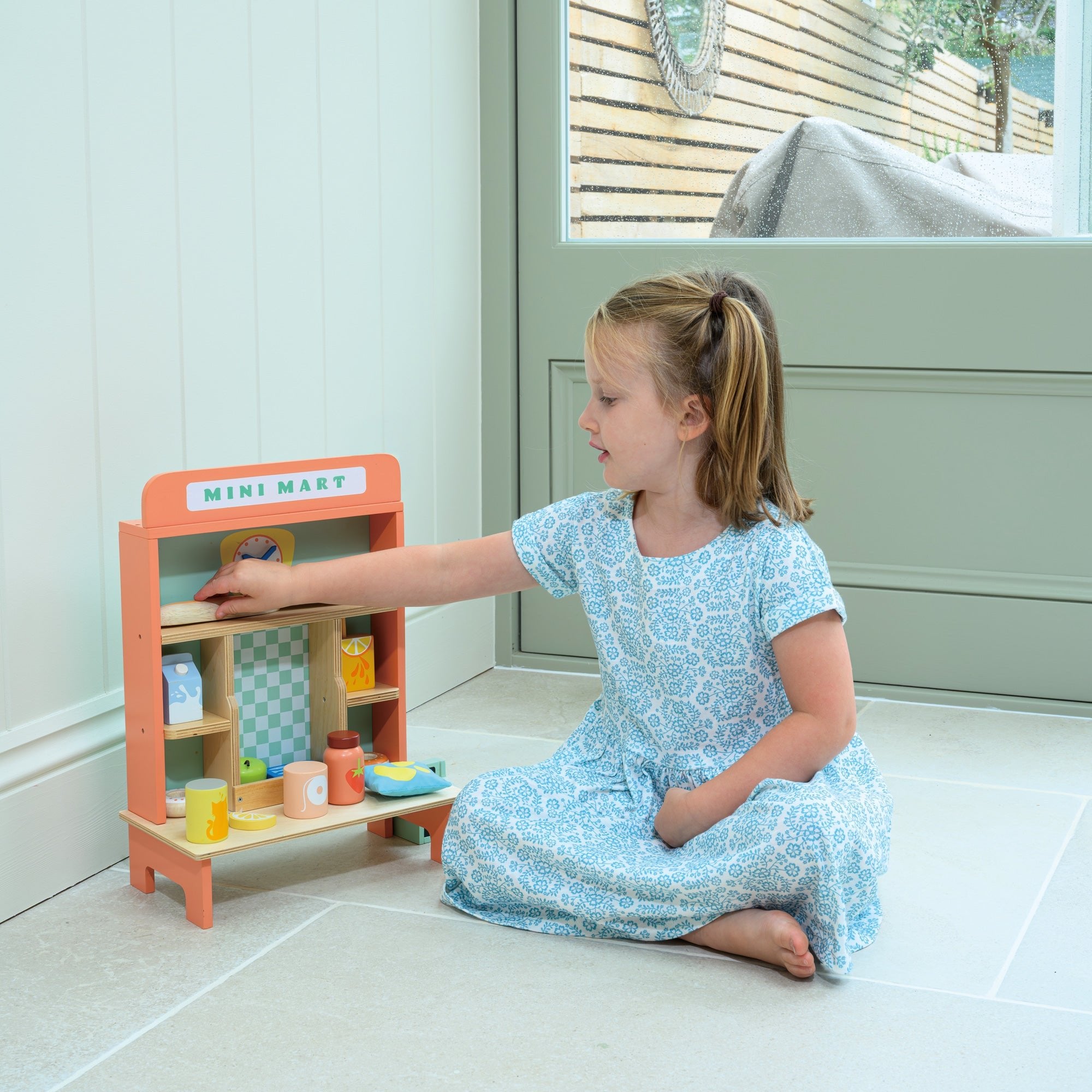Mini Mart - Mentari - Sustainable Wooden Toys Made in Indonesia - Eco - Friendly Play