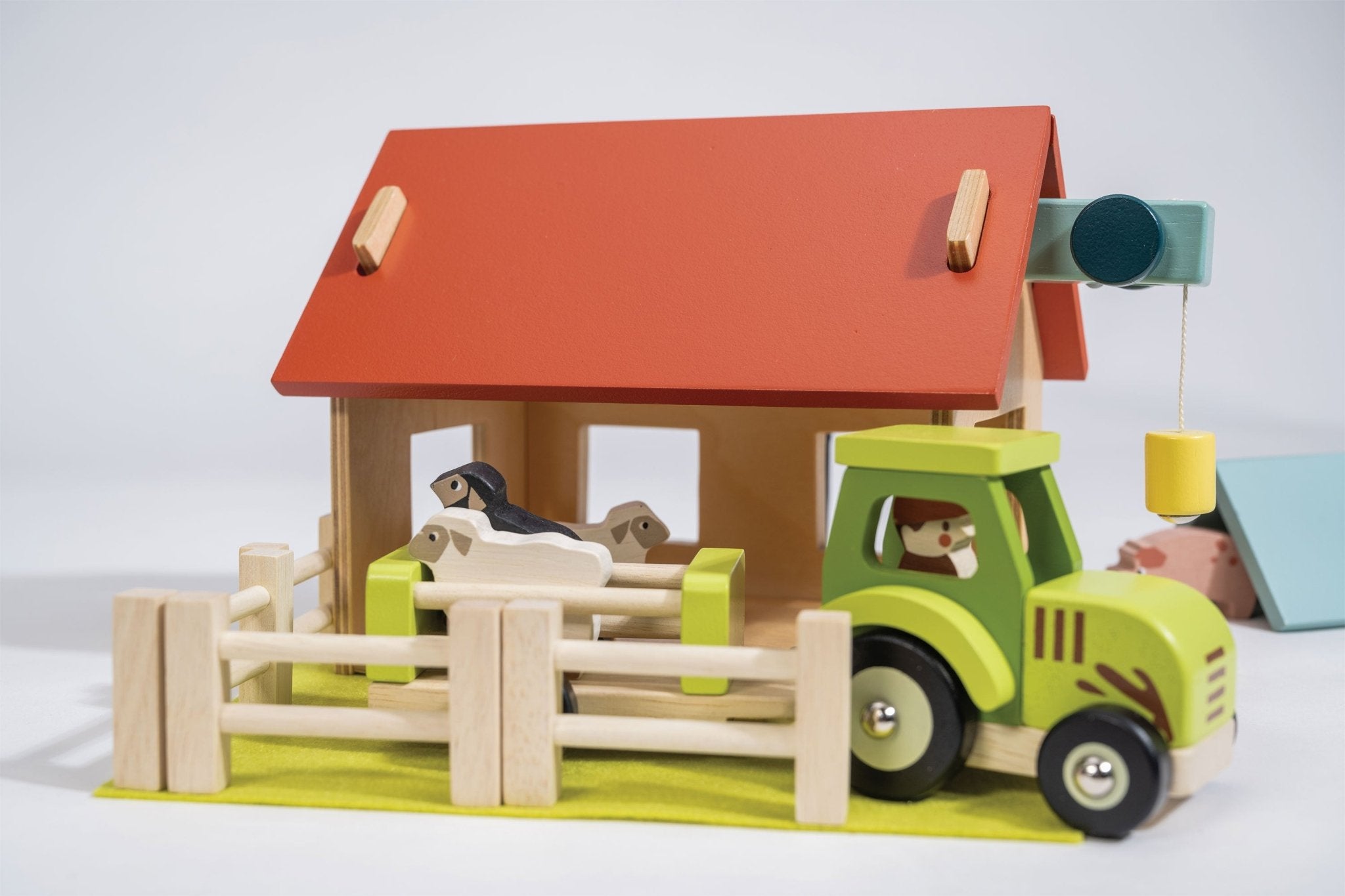 My First Country Farm - Mentari - Sustainable Wooden Toys Made in Indonesia - Eco - Friendly Play