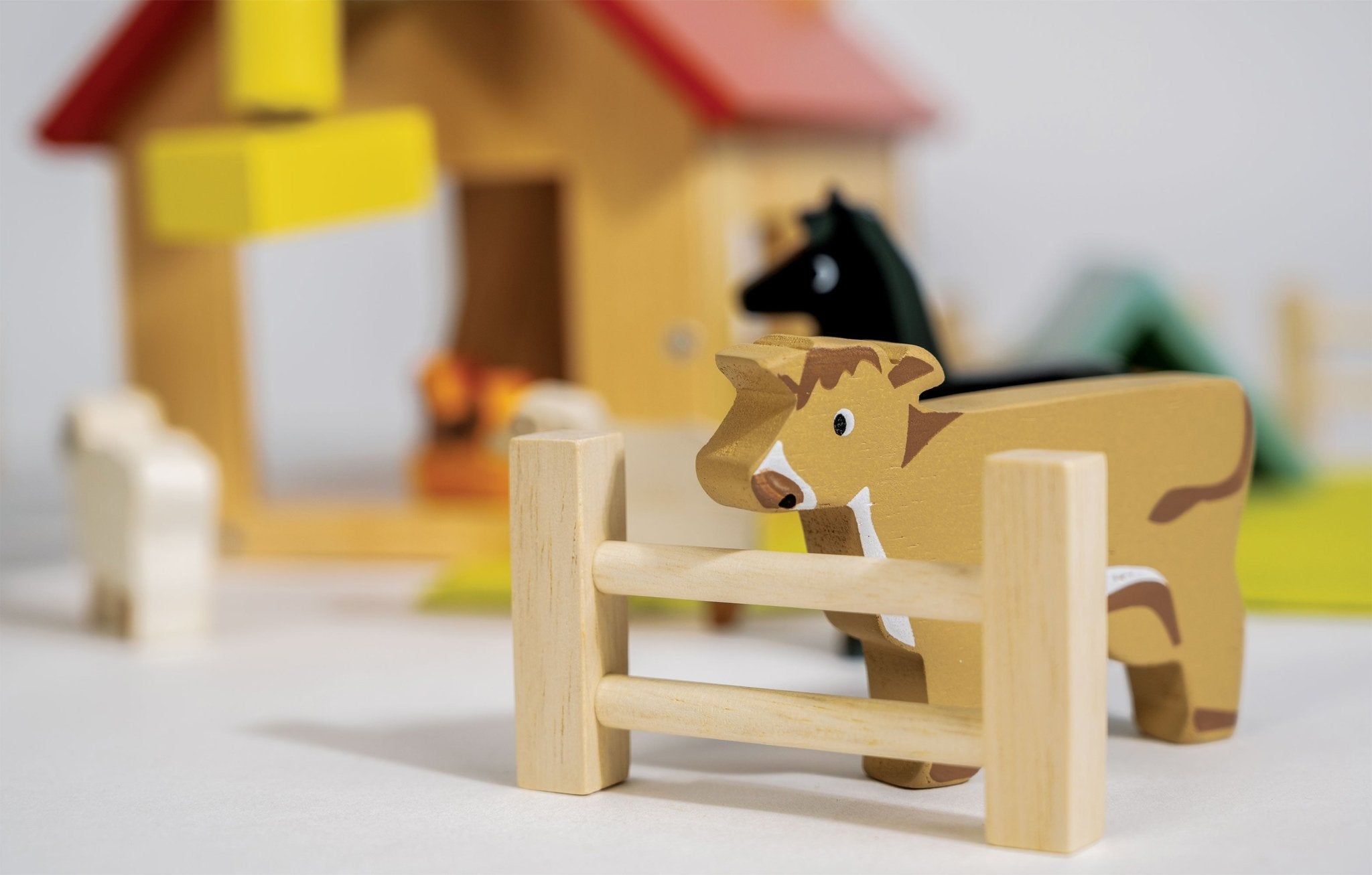 My First Country Farm - Mentari - Sustainable Wooden Toys Made in Indonesia - Eco - Friendly Play