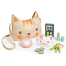 My Kitten Handbag - Mentari - Sustainable Wooden Toys Made in Indonesia - Eco - Friendly Play