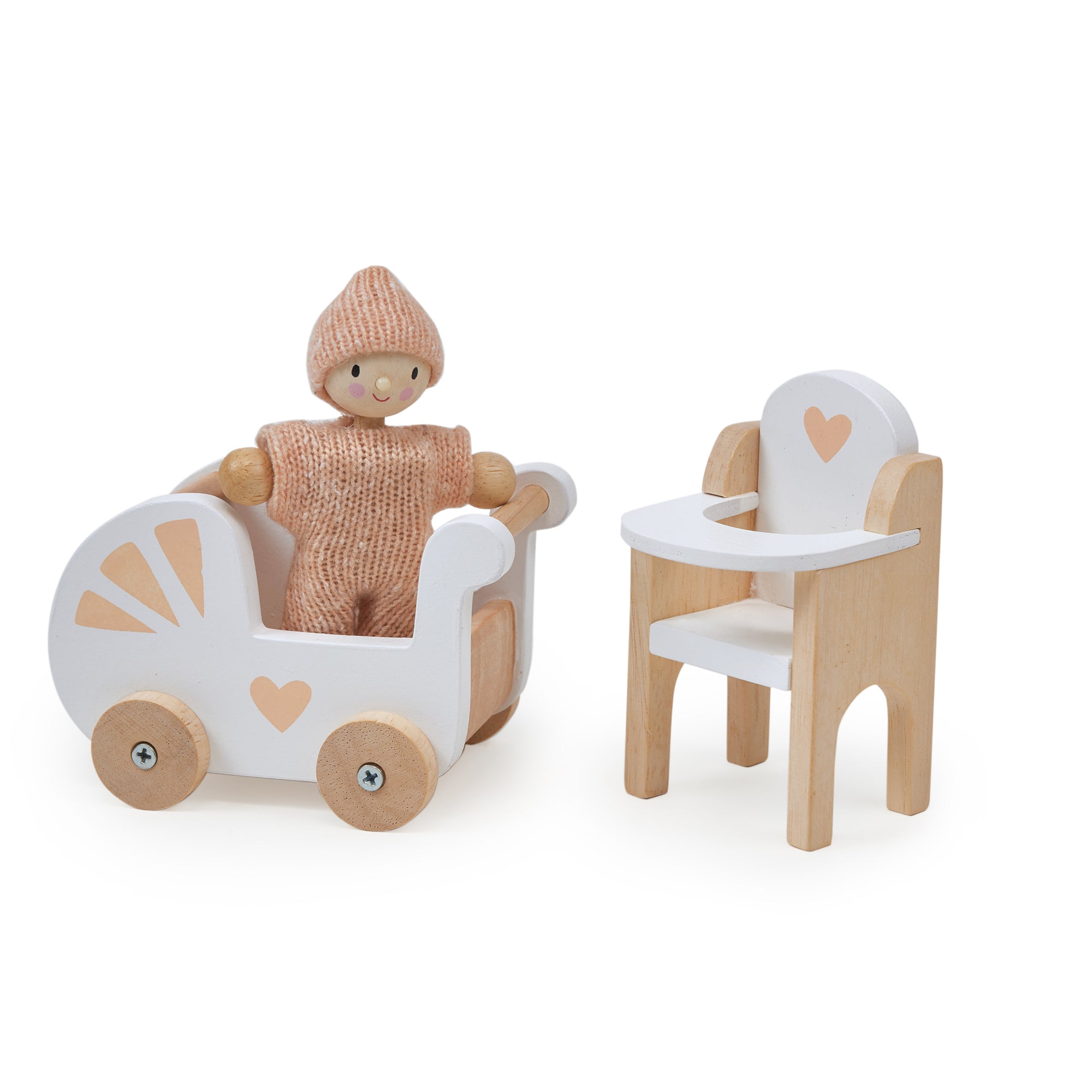 Nursery Set - Mentari - Sustainable Wooden Toys Made in Indonesia - Eco - Friendly Play