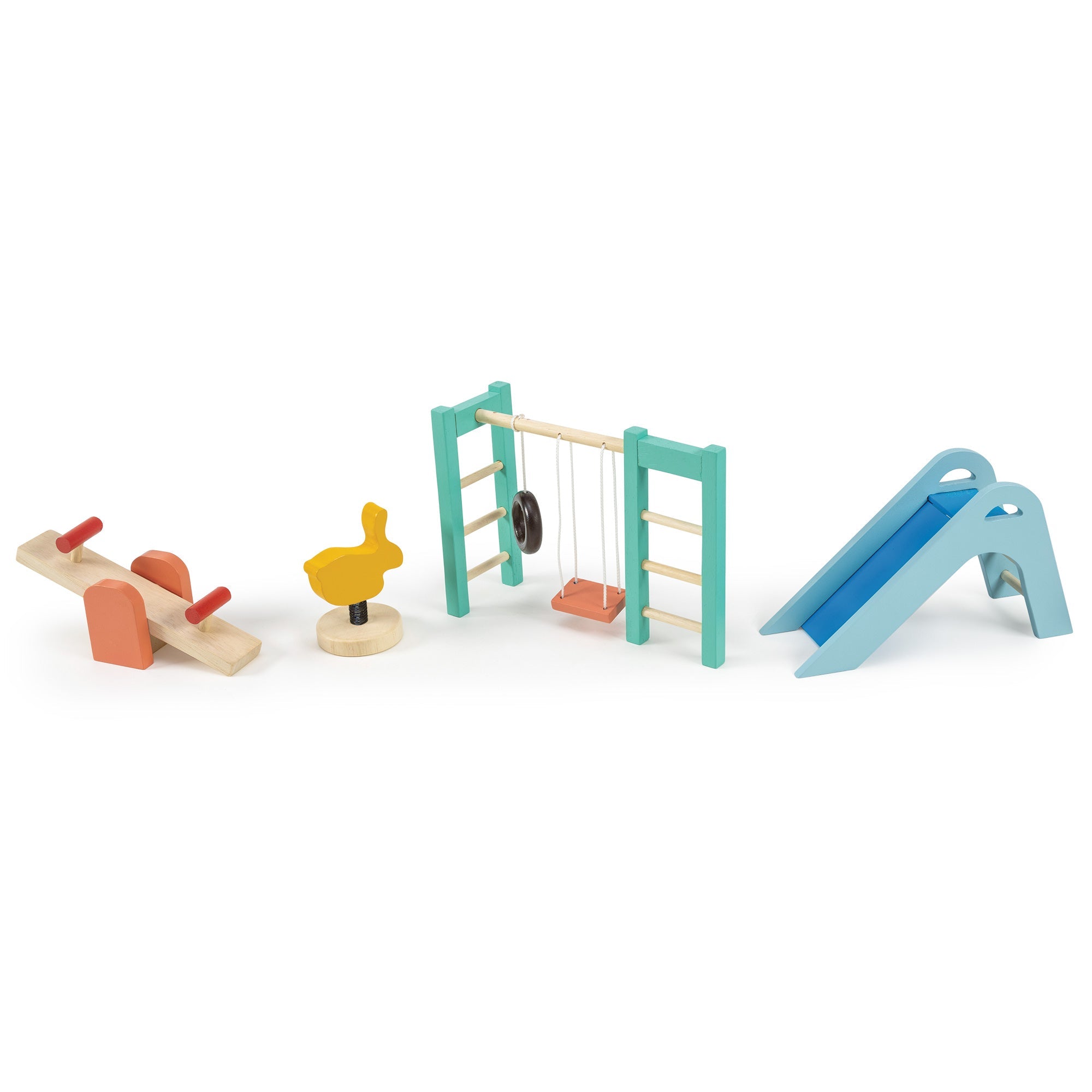 Playground Set - Mentari - Sustainable Wooden Toys Made in Indonesia - Eco - Friendly Play