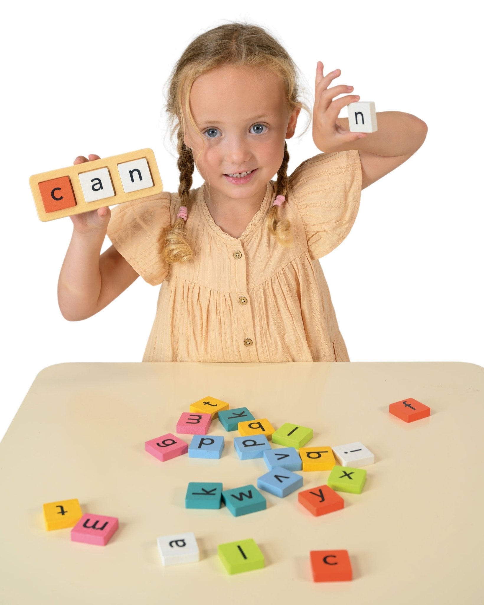 Spelling Buddies - Mentari - Sustainable Wooden Toys Made in Indonesia - Eco - Friendly Play