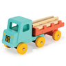 Teal Timber Truck - Mentari - Sustainable Wooden Toys Made in Indonesia - Eco - Friendly Play