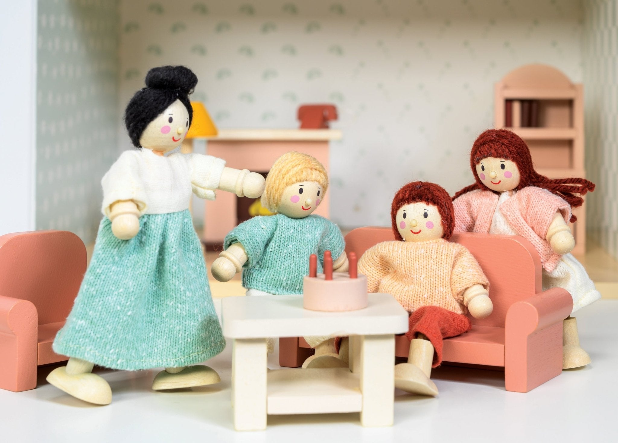 Mentari The Honeybunch Doll Family - Premium Dollhouse Play