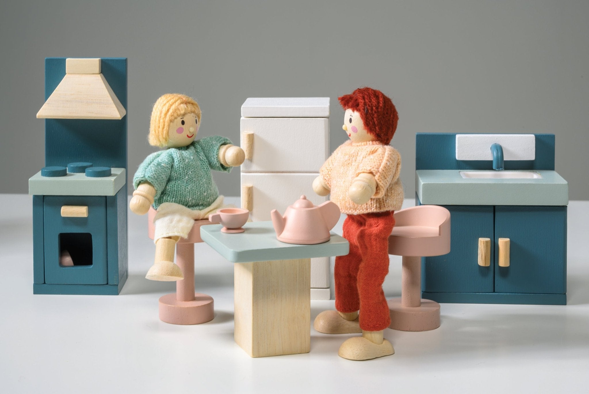 R&R HILL upcott collections ミニチュアベア 10体 Mentari The Honeybunch Doll Family - Premium Dollhouse Play