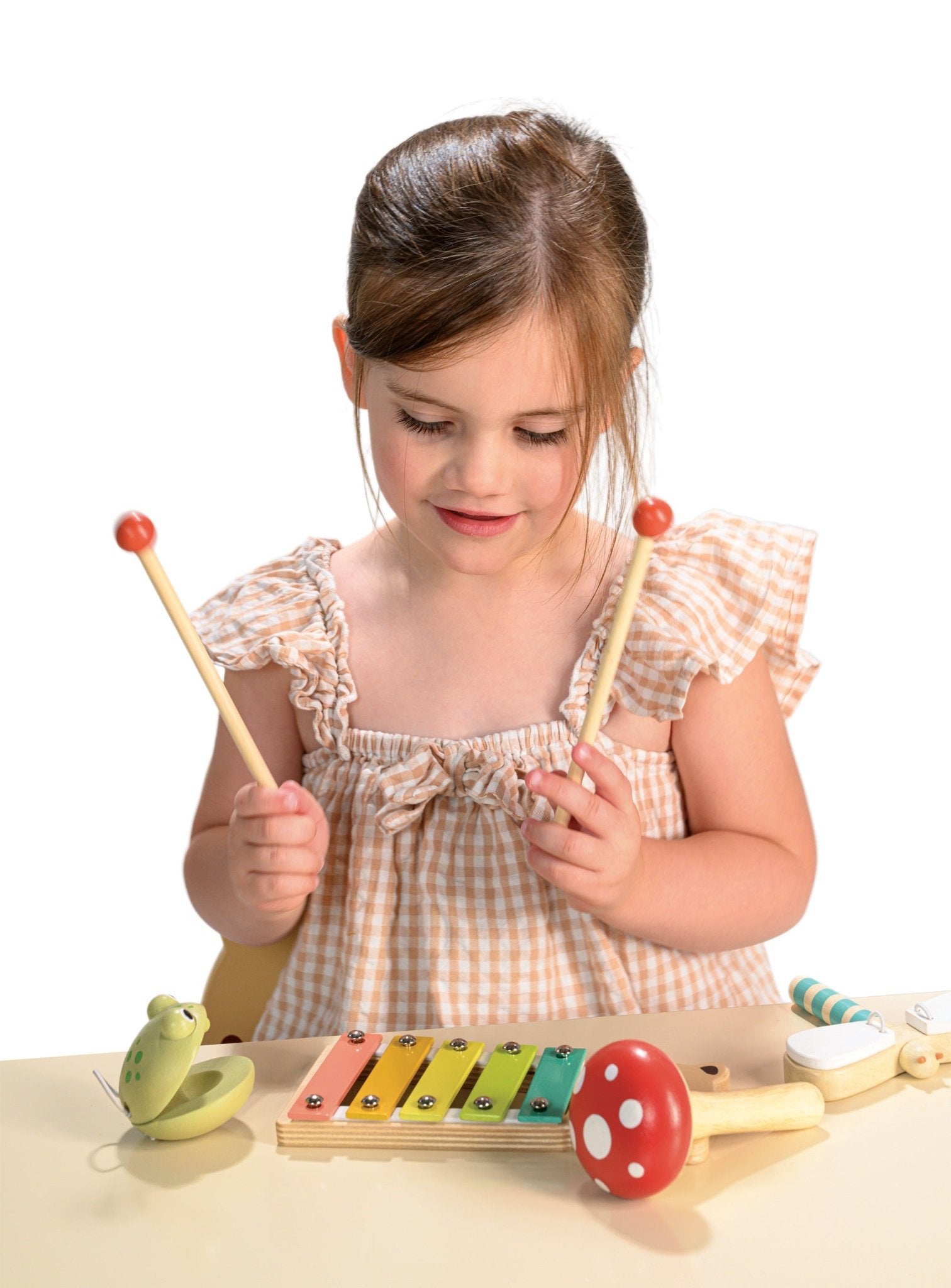 Wooden Music Set for Kids — Xylophone & Instruments | Mentari