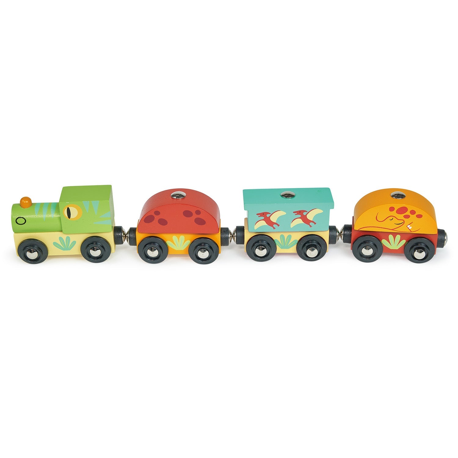 Adventure Trains Bundle - Mentari - Sustainable Wooden Toys Made in Indonesia - Eco-Friendly Play