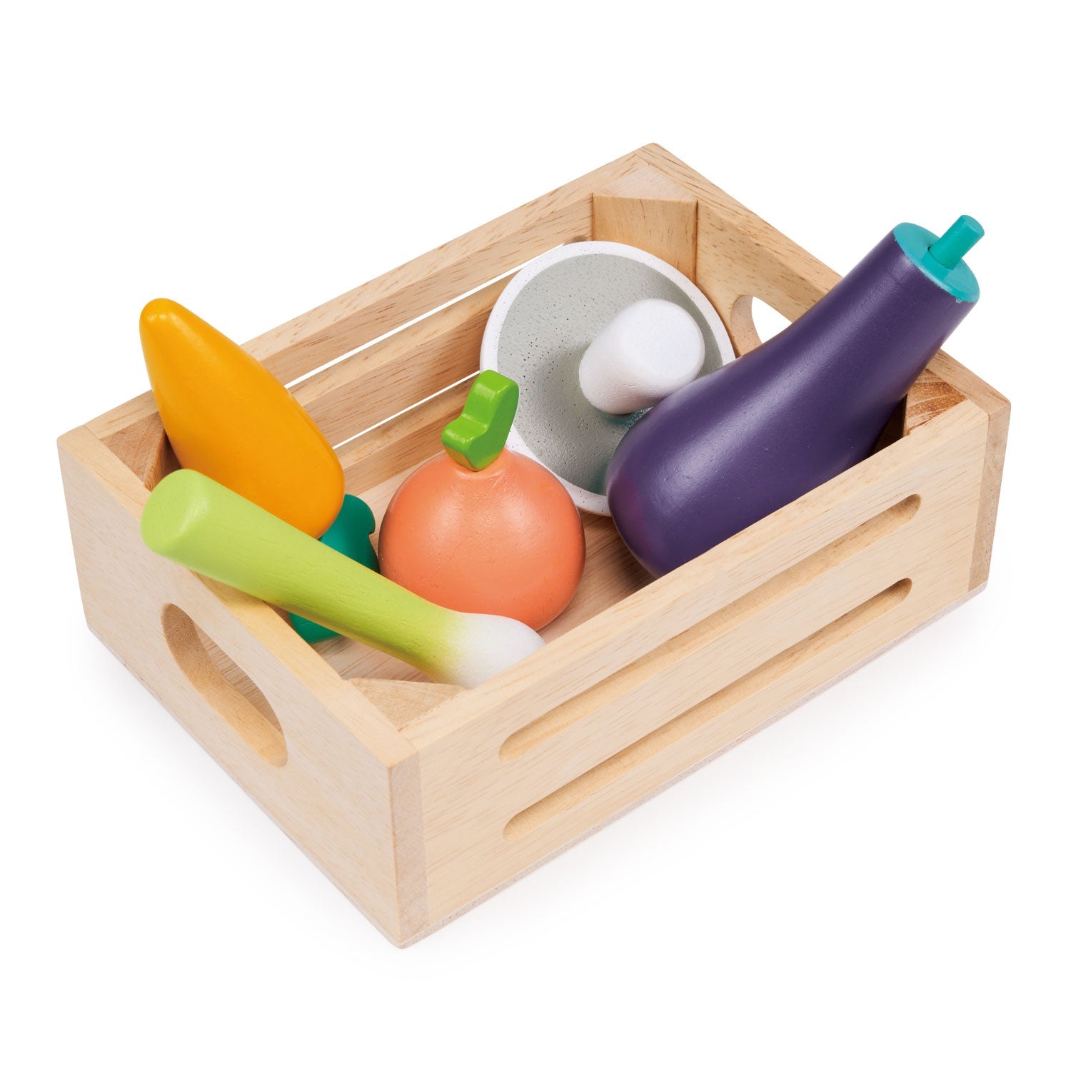Allotment Crate - Mentari - Sustainable Wooden Toys Made in Indonesia - Eco-Friendly Play