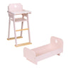 Baby Doll Furniture Bundle - Mentari - Sustainable Wooden Toys Made in Indonesia - Eco-Friendly Play