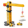 Big Yellow Crane - Mentari - Sustainable Wooden Toys Made in Indonesia - Eco-Friendly Play