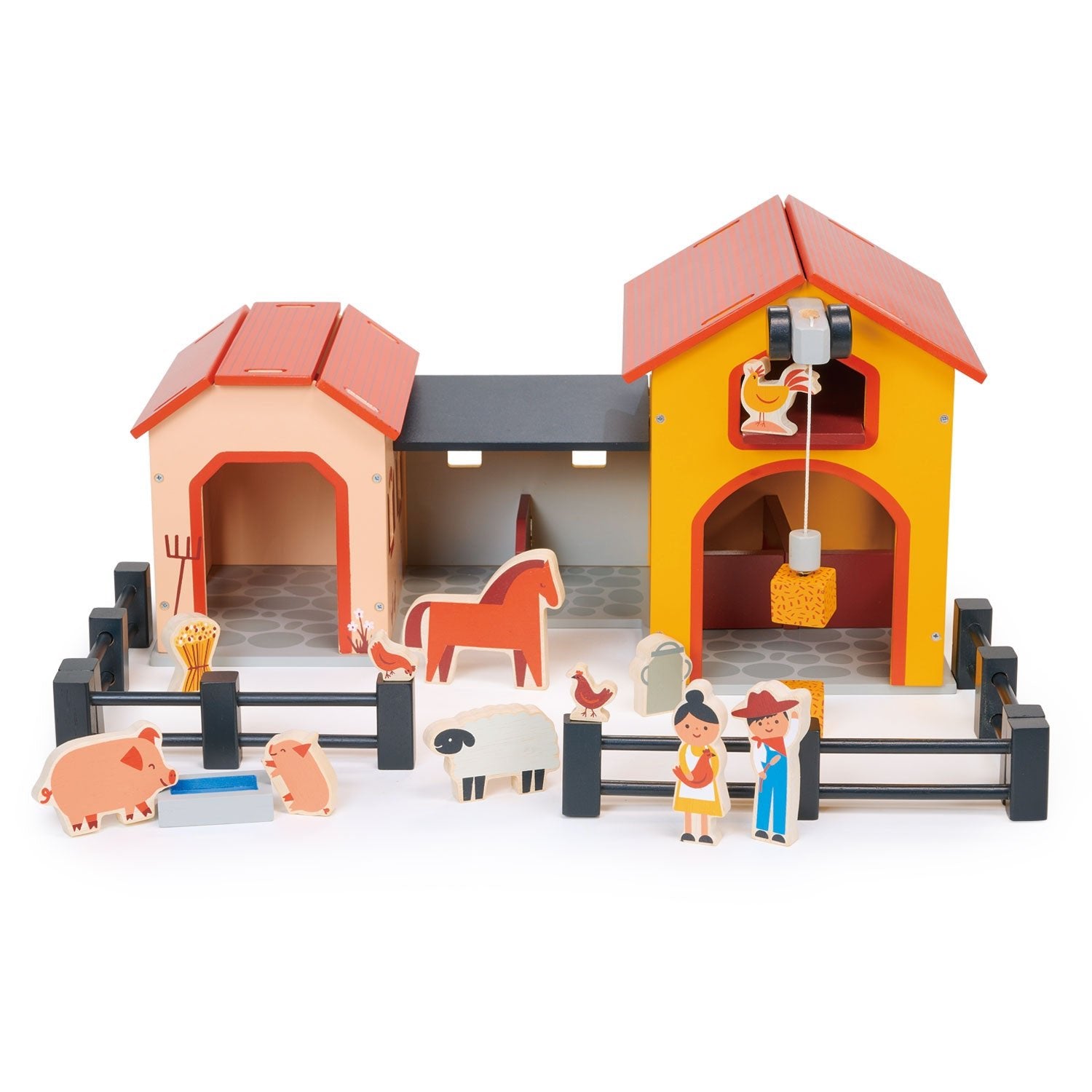 Billy's Barnyard - Mentari - Sustainable Wooden Toys Made in Indonesia - Eco-Friendly Play