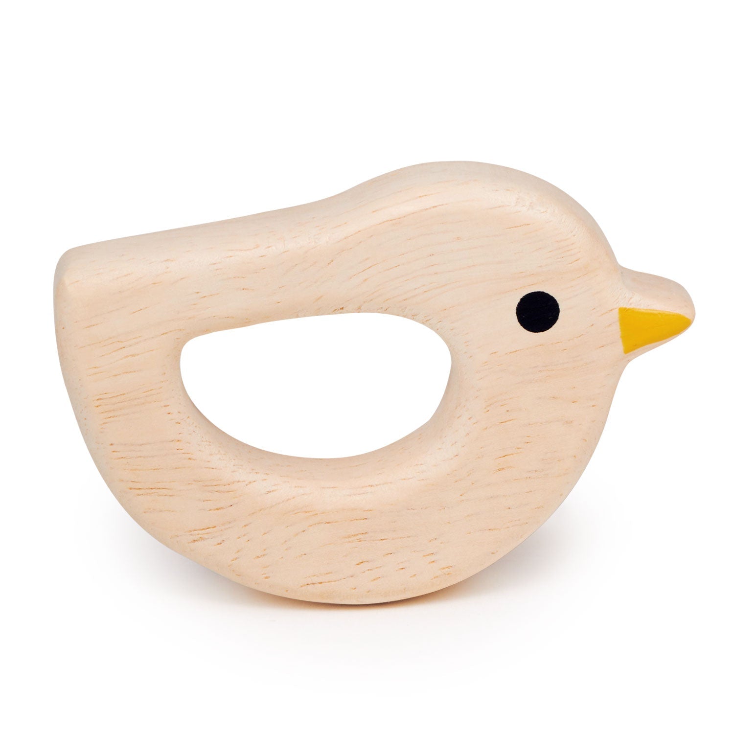 Bird & Kitten Teethers - Mentari - Sustainable Wooden Toys Made in Indonesia - Eco-Friendly Play