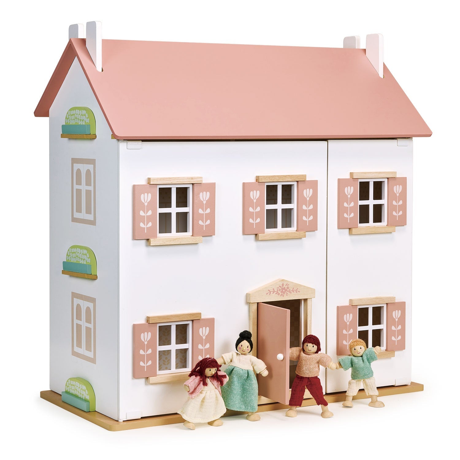 Wooden doll cheap house set