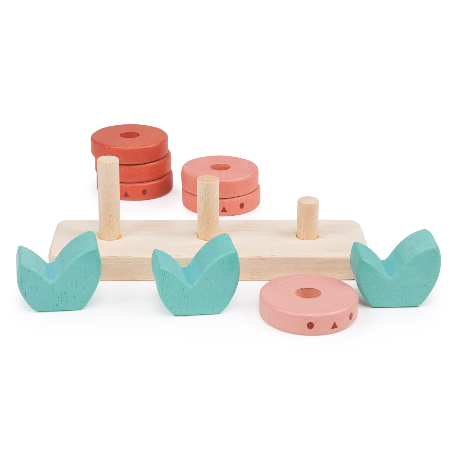 Counting Vegetables - Mentari - Sustainable Wooden Toys Made in Indonesia - Eco-Friendly Play