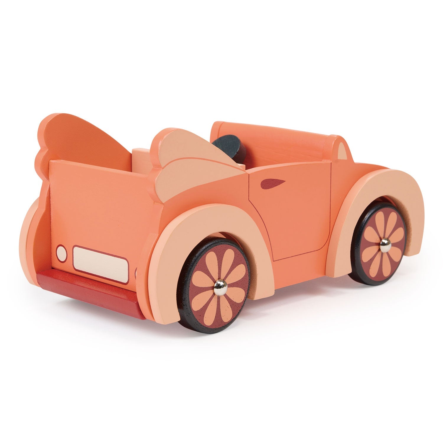 Dolls House Car - Mentari - Sustainable Wooden Toys Made in Indonesia - Eco-Friendly Play