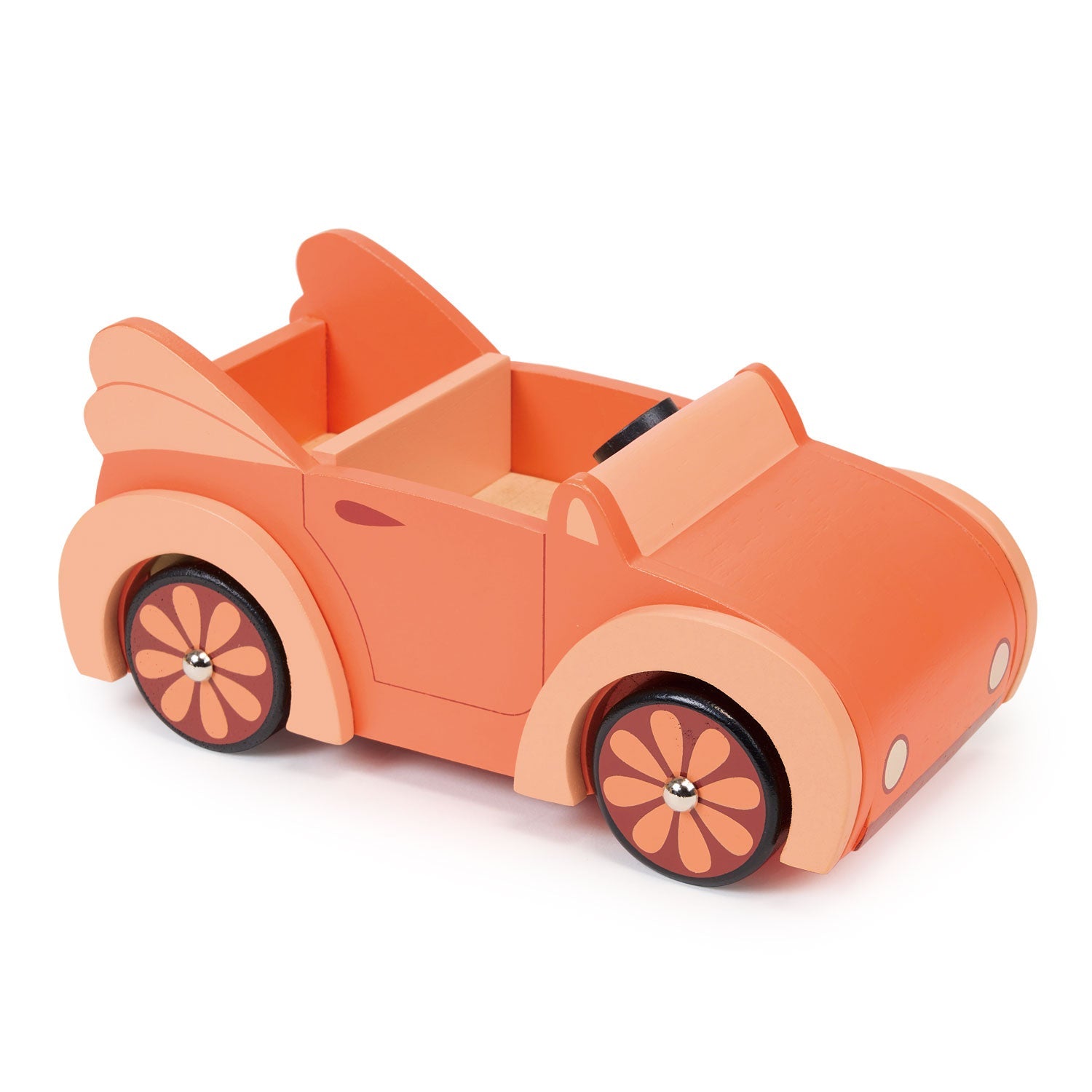 Dolls House Car - Mentari - Sustainable Wooden Toys Made in Indonesia - Eco-Friendly Play