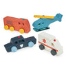 Emergency Transport - Mentari - Sustainable Wooden Toys Made in Indonesia - Eco-Friendly Play