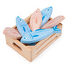 Fishmonger Crate - Mentari - Sustainable Wooden Toys Made in Indonesia - Eco-Friendly Play