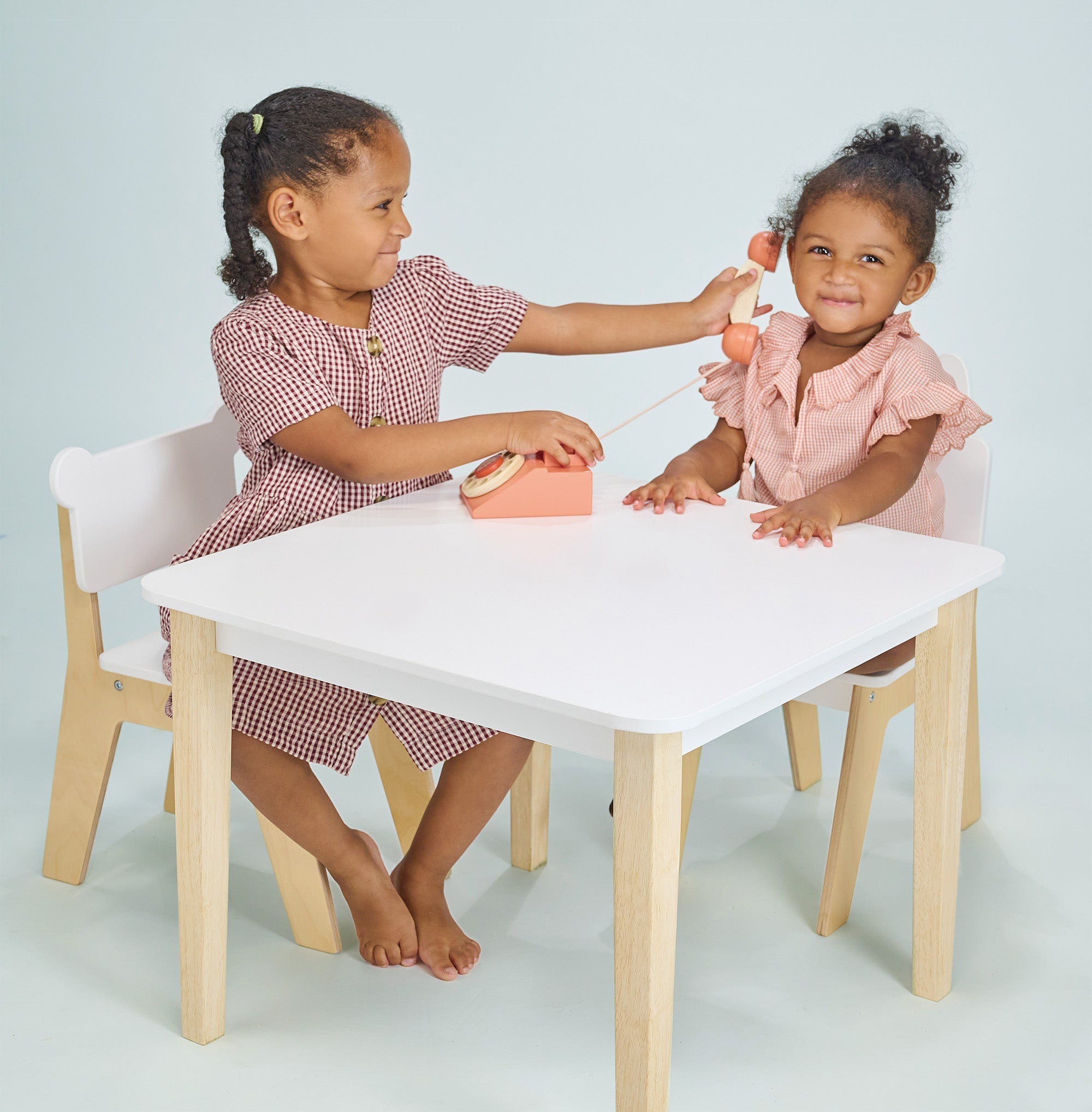 Kid's Bear Chair - Mentari - Sustainable Wooden Toys Made in Indonesia - Eco-Friendly Play