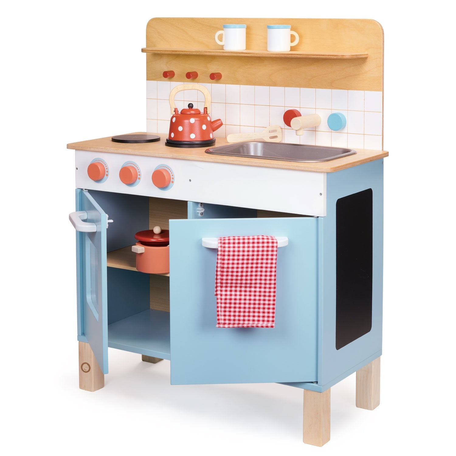 Kid's Kitchen - Mentari - Sustainable Wooden Toys Made in Indonesia - Eco-Friendly Play