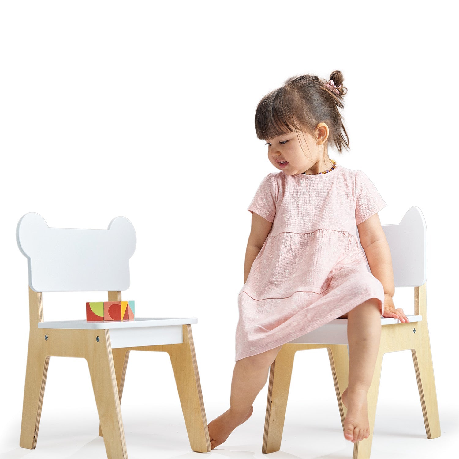 Kid's Mouse Chair - Mentari - Sustainable Wooden Toys Made in Indonesia - Eco-Friendly Play