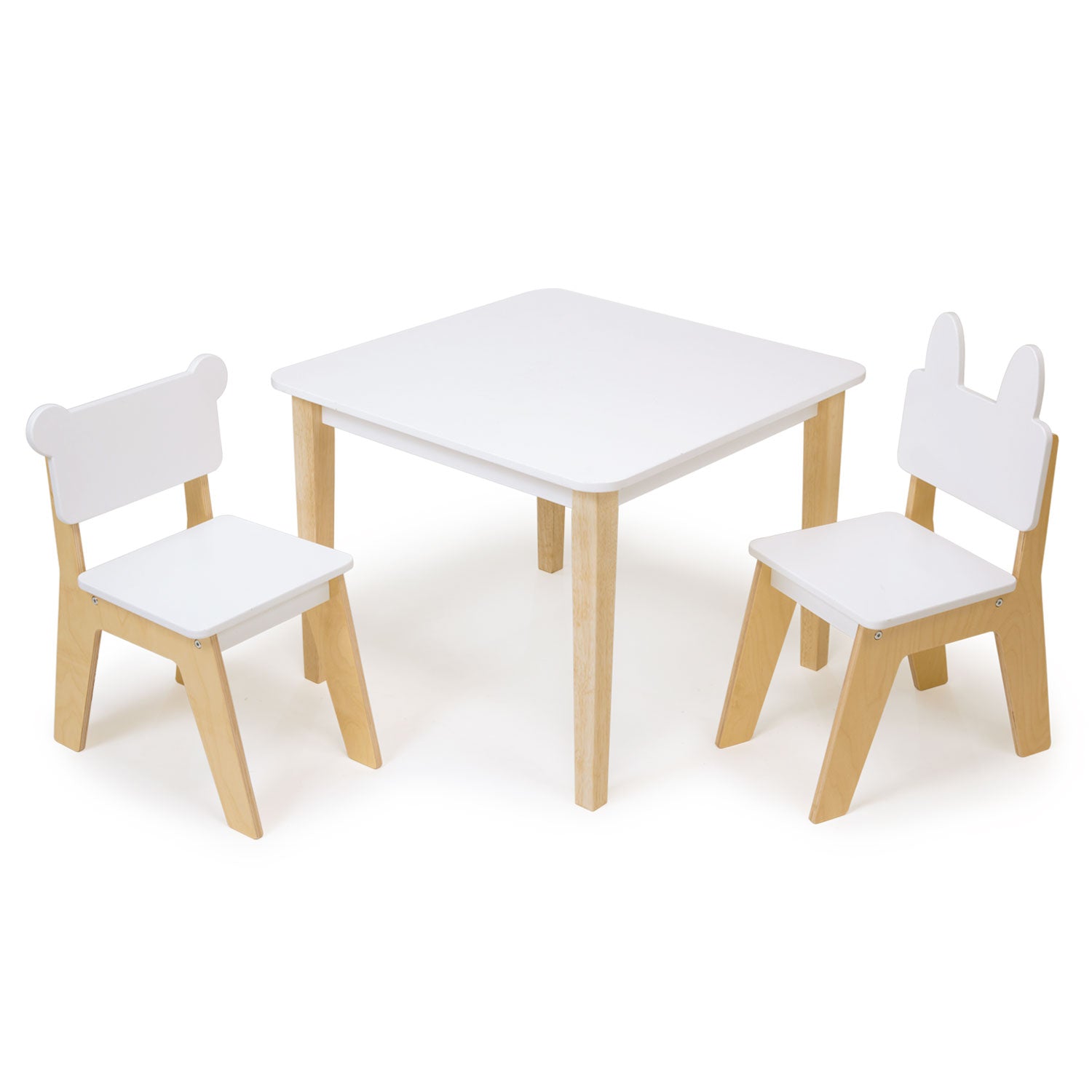 Kid's Table and Chair Set - Mentari - Sustainable Wooden Toys Made in Indonesia - Eco-Friendly Play