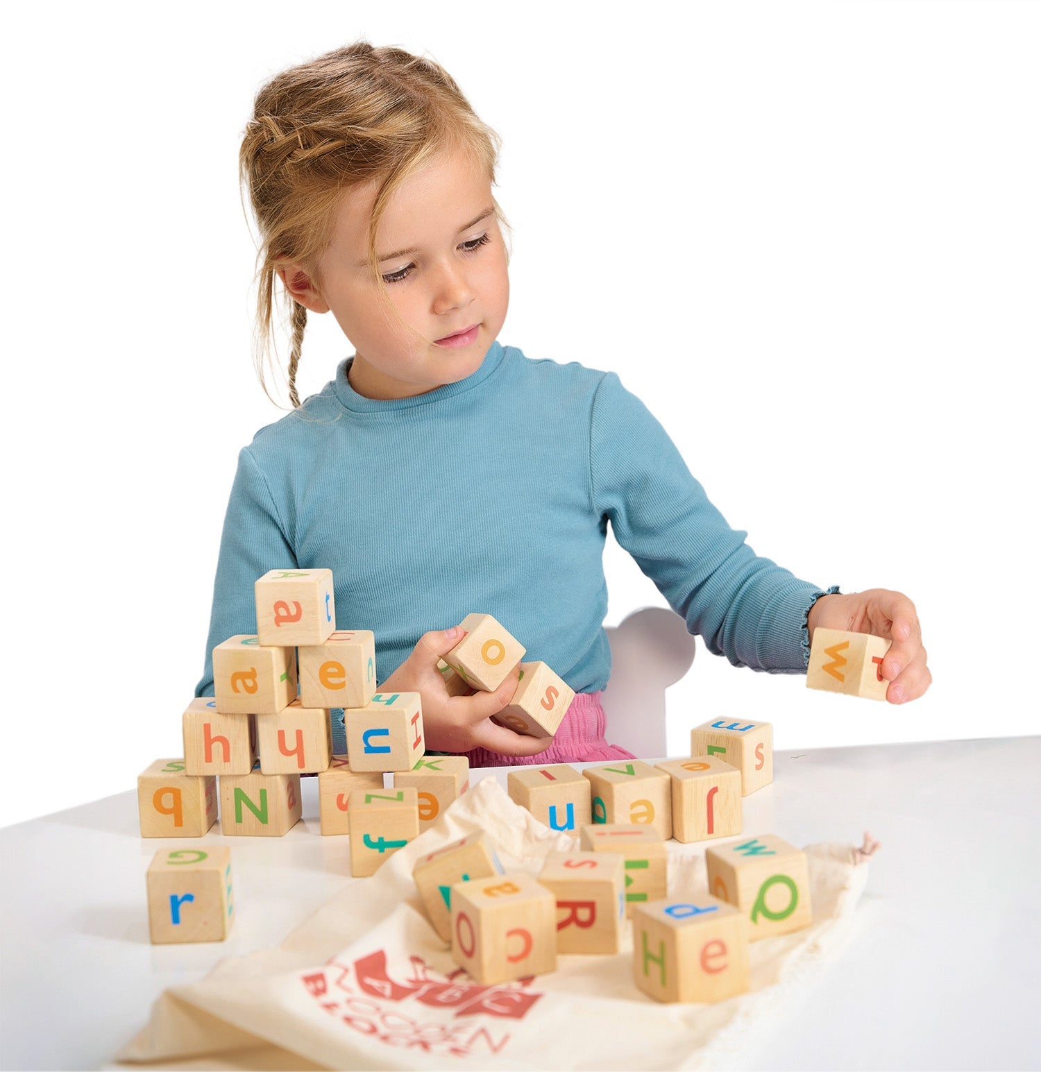 Learning Bundle - Mentari - Sustainable Wooden Toys Made in Indonesia - Eco-Friendly Play