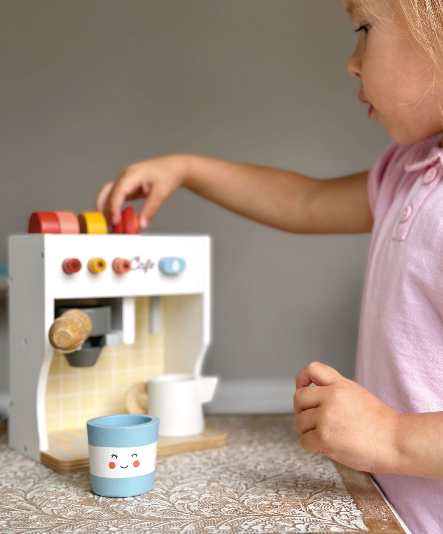 Make Me A Cuppa - Mentari - Sustainable Wooden Toys Made in Indonesia - Eco-Friendly Play