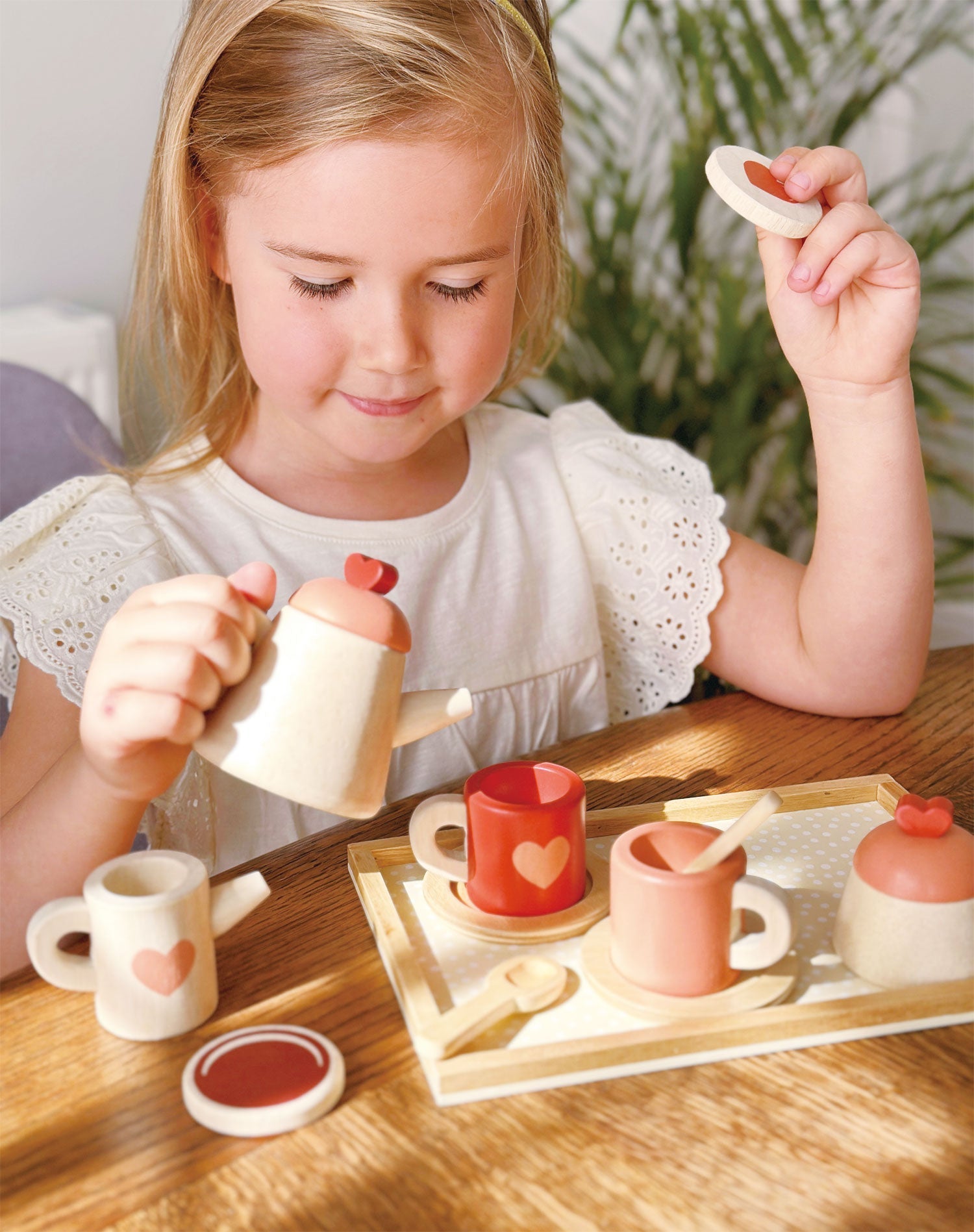 Make Me A Cuppa - Mentari - Sustainable Wooden Toys Made in Indonesia - Eco-Friendly Play