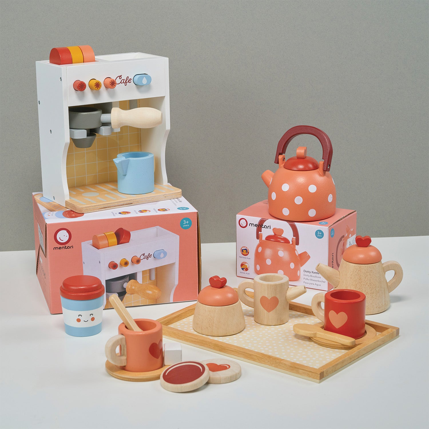 Wooden tea set 3yr+ | Mentari