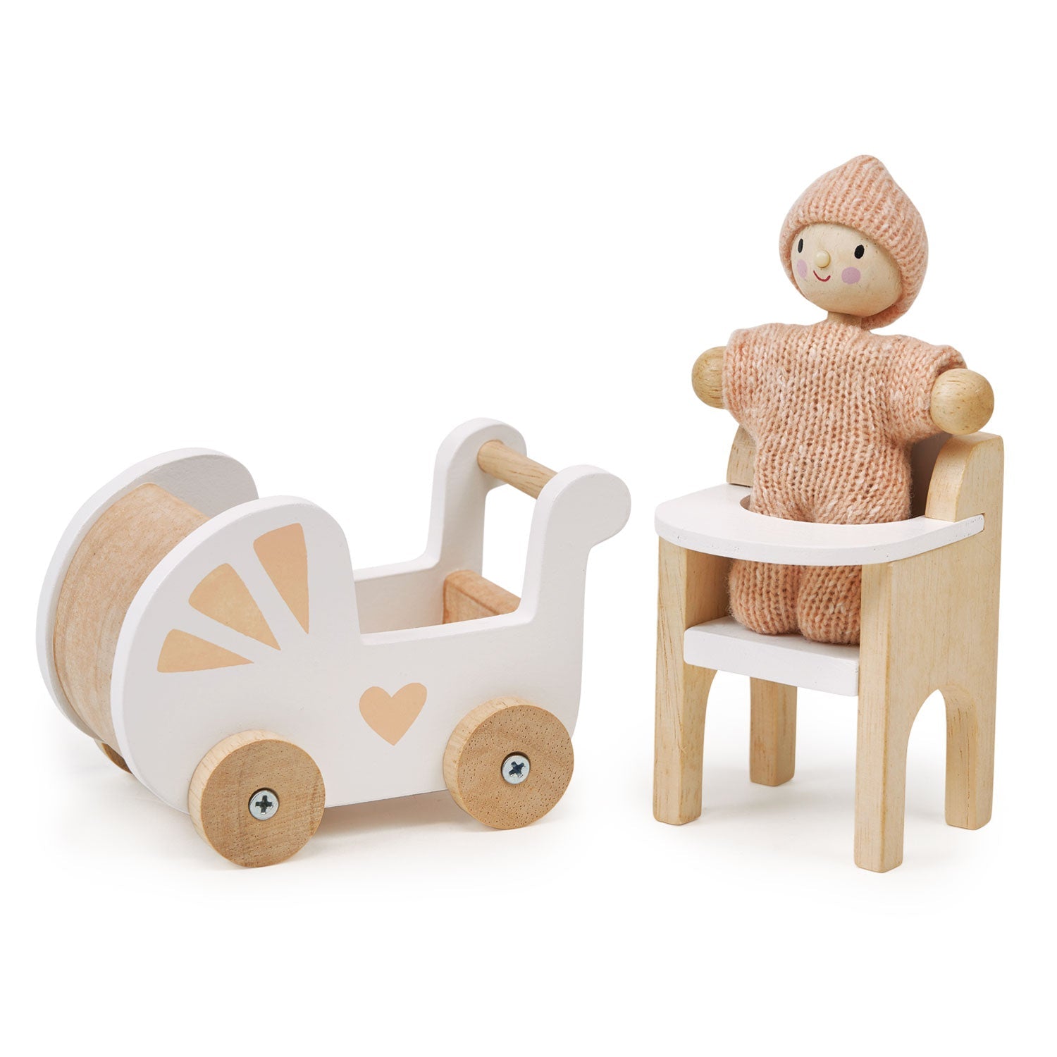 Nursery Set - Mentari - Sustainable Wooden Toys Made in Indonesia - Eco-Friendly Play