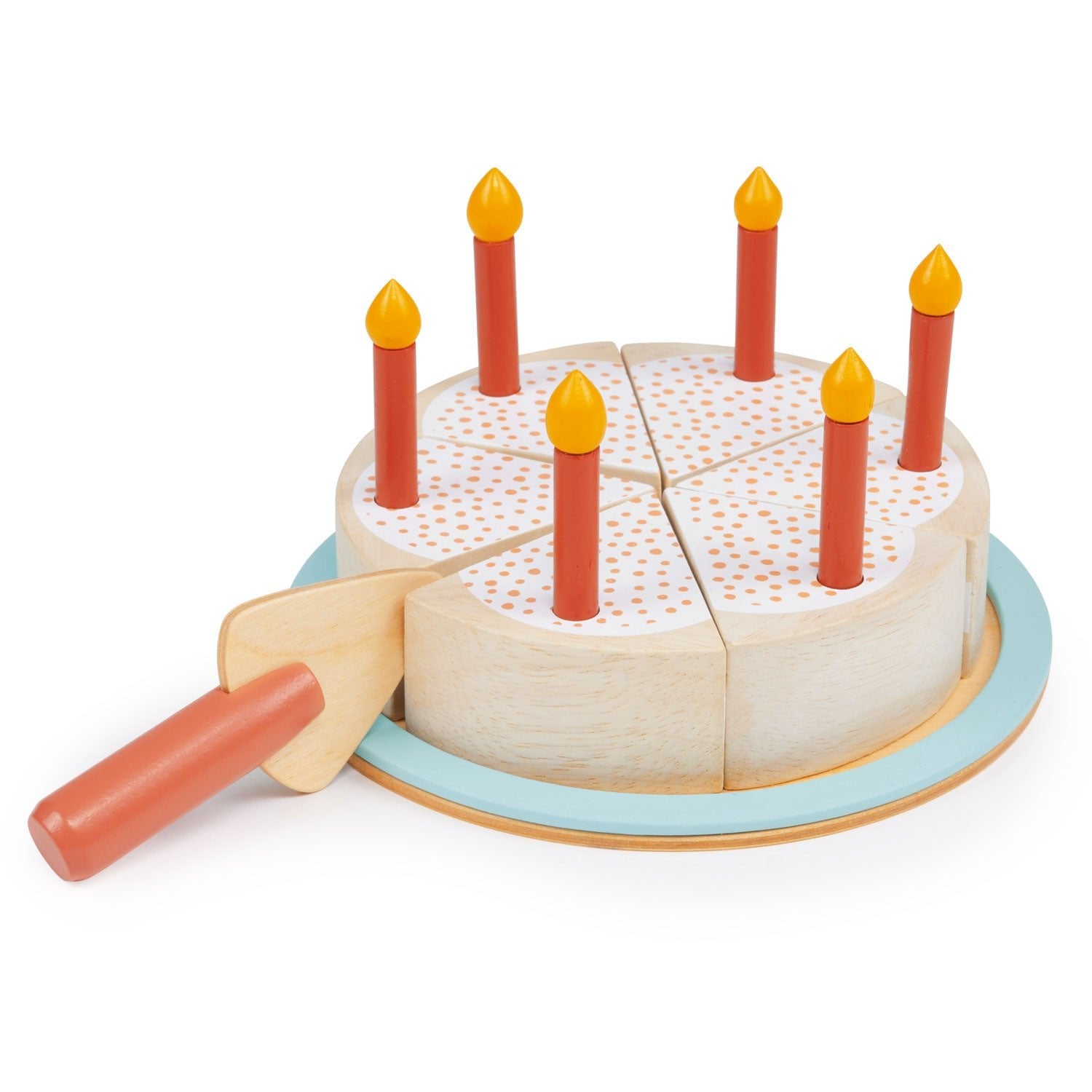 Party Cake - Mentari - Sustainable Wooden Toys Made in Indonesia - Eco-Friendly Play