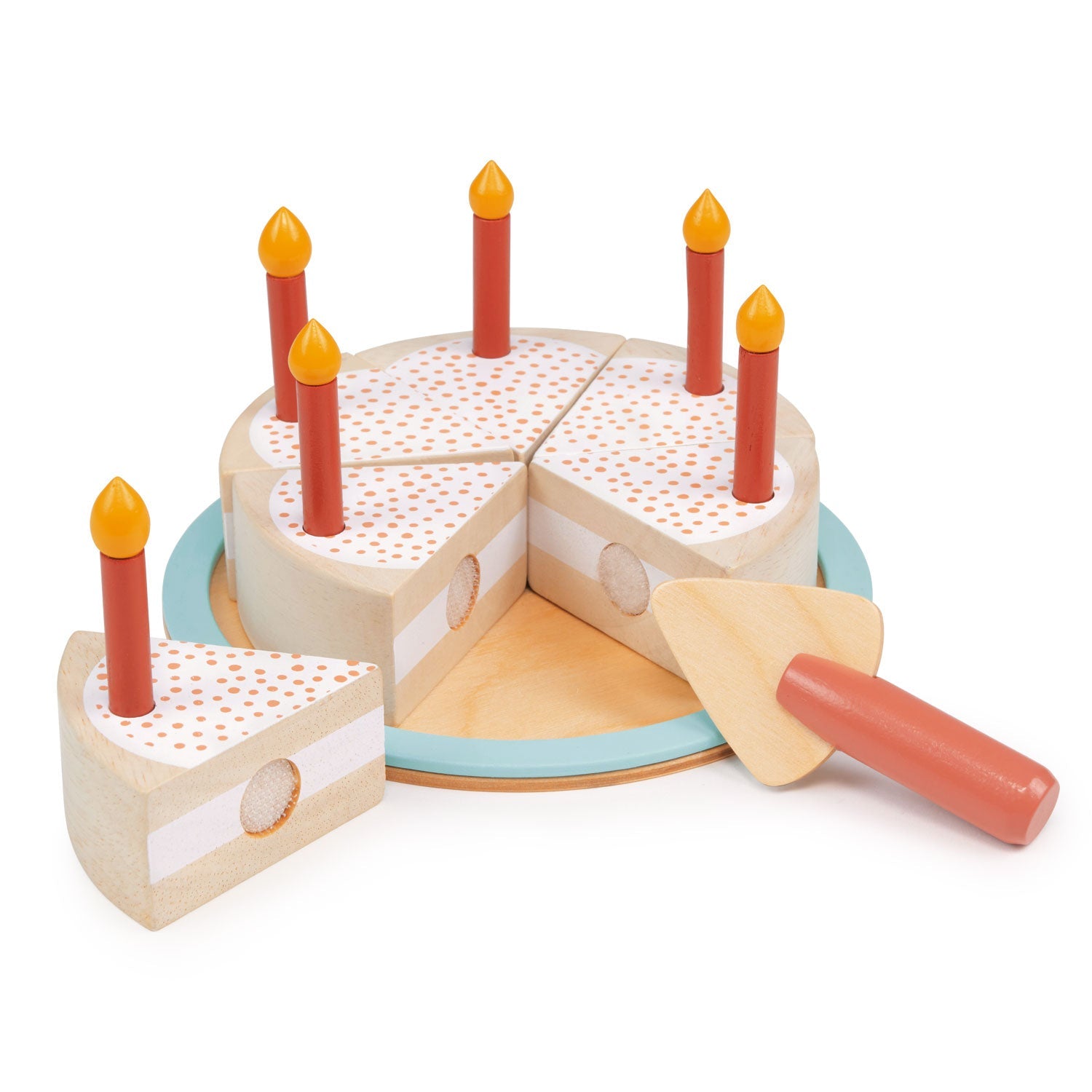 Party Cake - Mentari - Sustainable Wooden Toys Made in Indonesia - Eco-Friendly Play