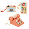 Phone And Camera Bundle - Mentari - Sustainable Wooden Toys Made in Indonesia - Eco-Friendly Play